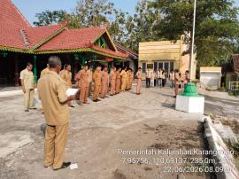 APEL PAGI DAN KOORDINASI PAMONG KALURAHAN KARANGMOJO 22 JUNI 2026